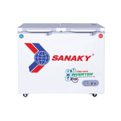 Tủ Đông Sanaky Mặt Kính Inverter VH-2599W4K, 2 Chế Độ, 250L