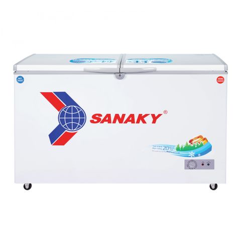Tủ Đông Mát Sanaky VH-4099W1, 400 Lít, 2 Ngăn