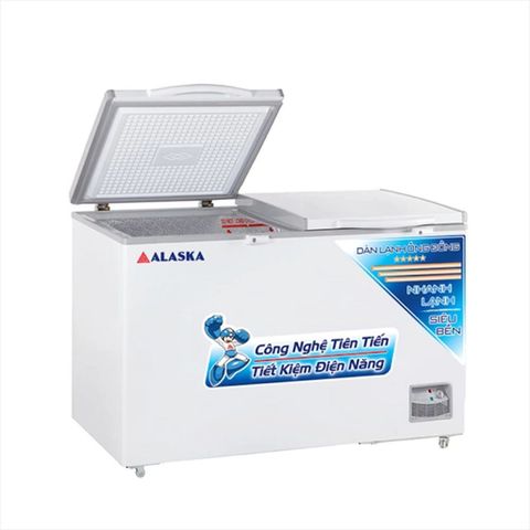 Tủ Đông Alaska HB-550C, 550 Lít Dàn Lạnh Đồng