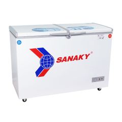 Tủ Đông Sanaky VH 405W2, 1 Ngăn Đông 1 Ngăn Mát 400 Lít