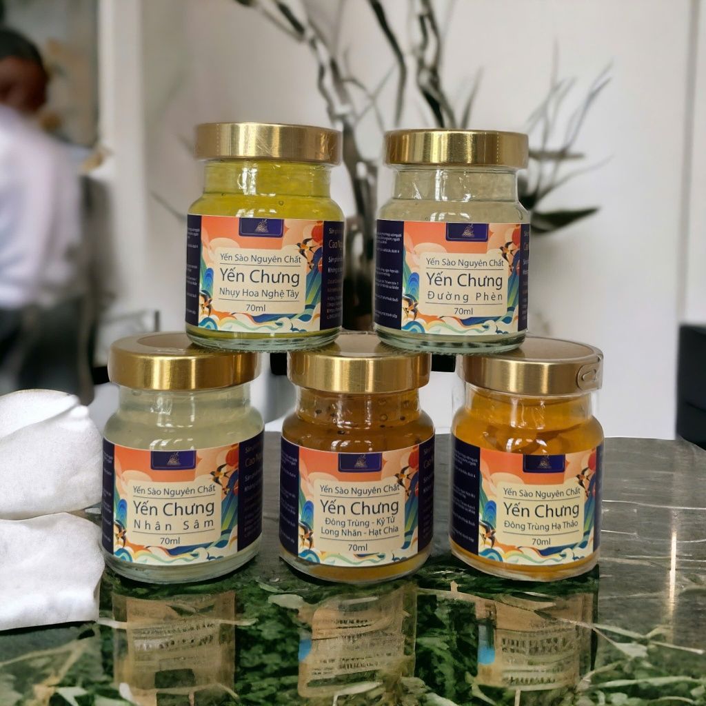 Yến sào chưng nhân sâm tươi - Dalat Cordyceps