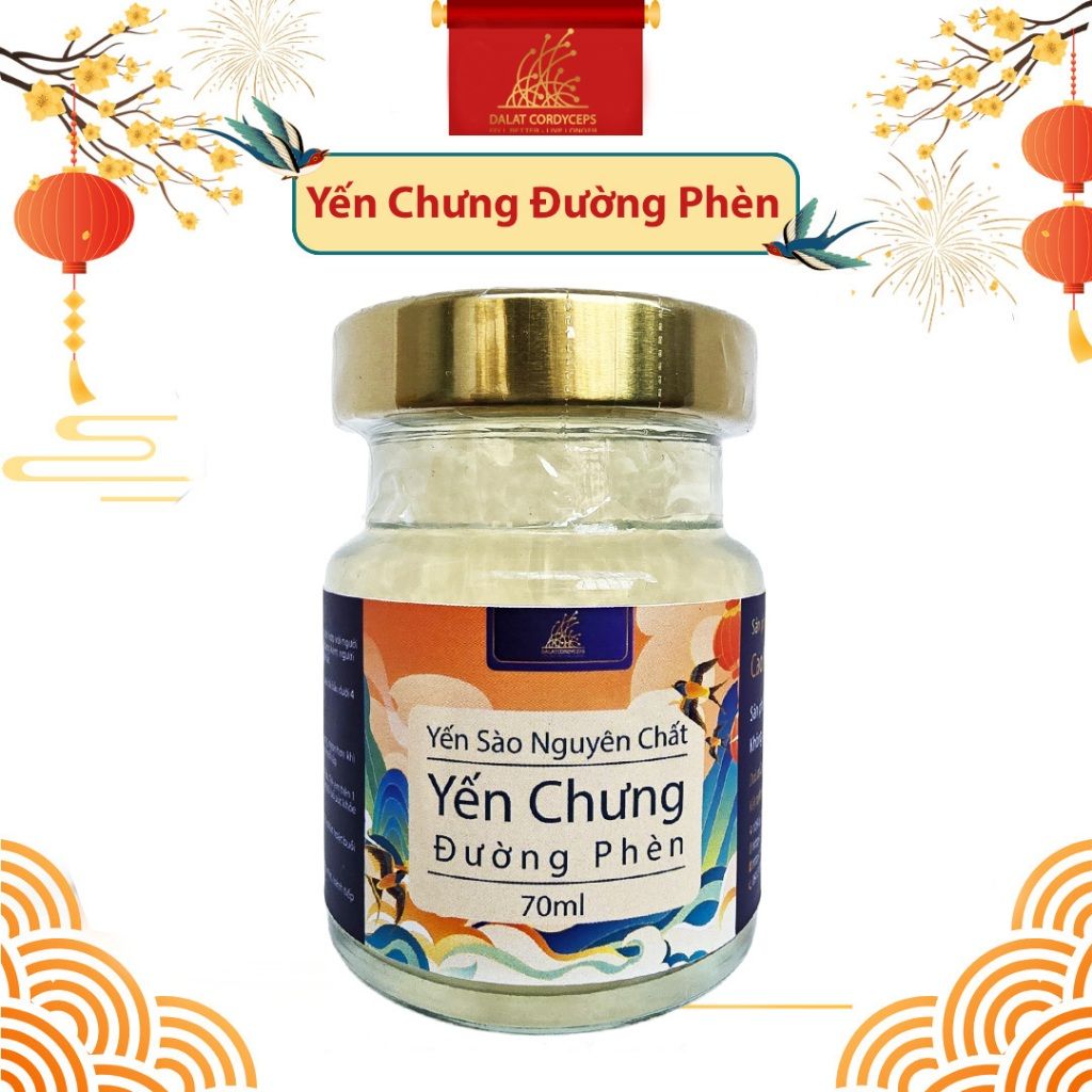 Yến sào chưng đường phèn - Dalat Cordyceps