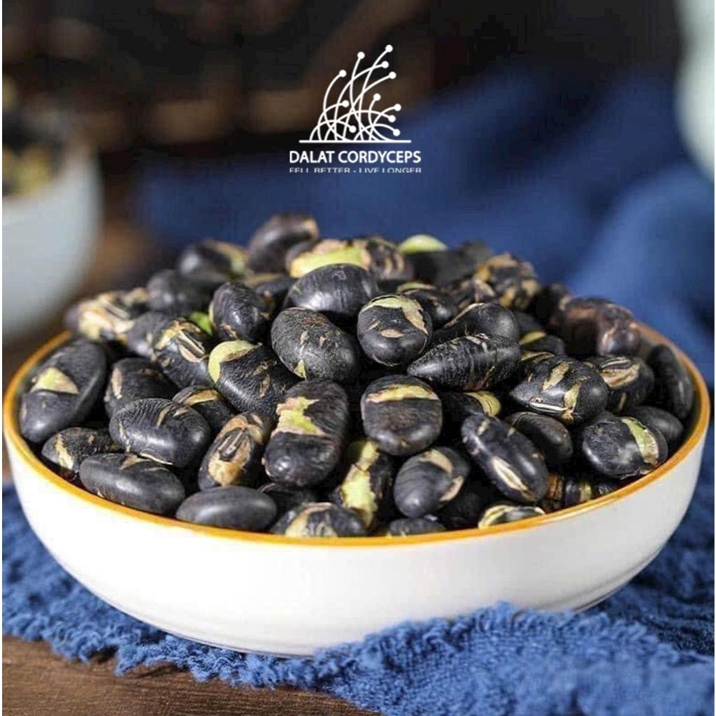 Hạt đậu đen xanh lòng rang giòn - Dalat Cordyceps