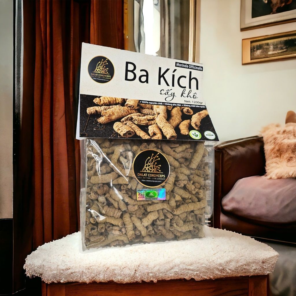 Ba kích tím khô rút lõi - Dalat Cordyceps