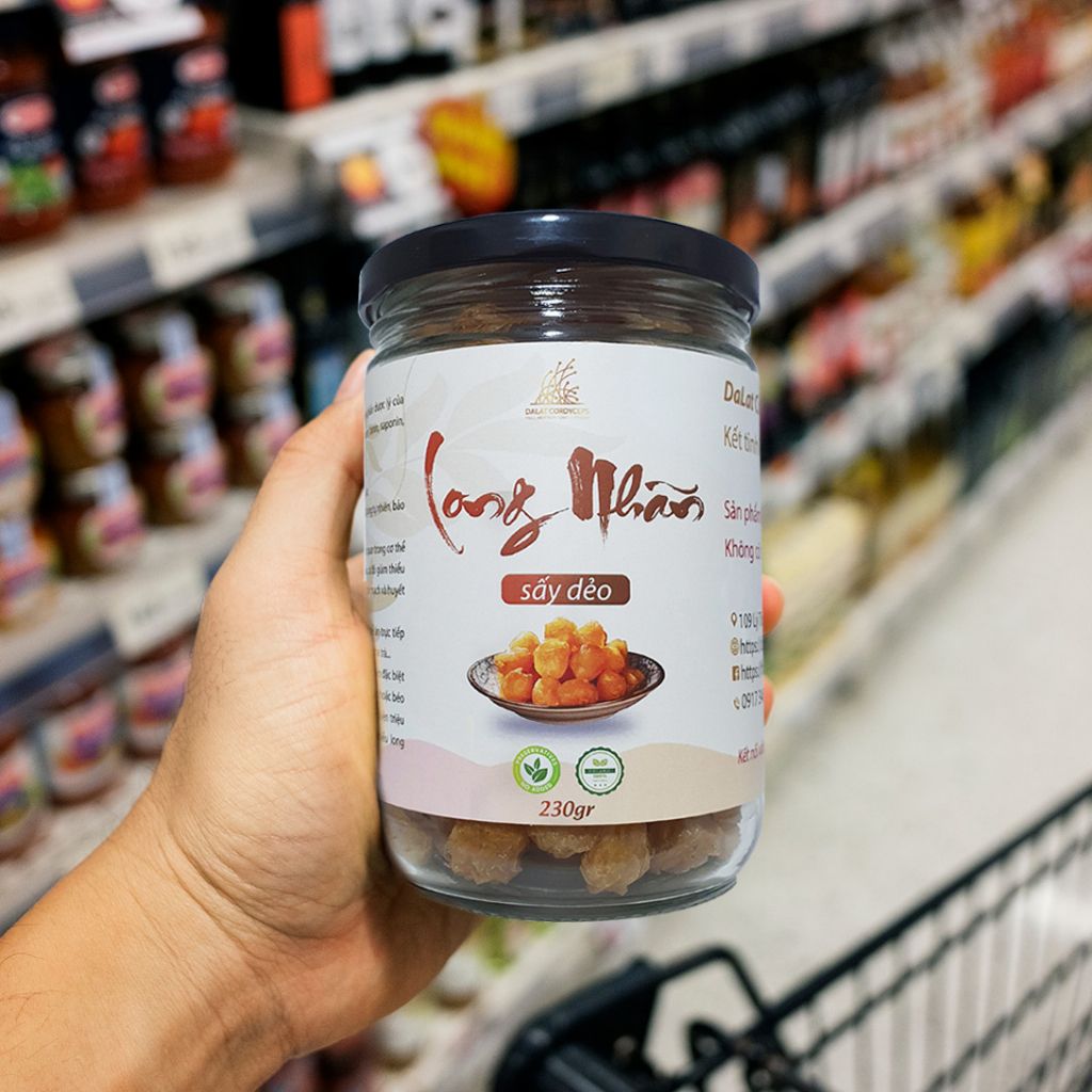 Long nhãn sấy khô - Dalat Cordyceps - loại thượng hạng