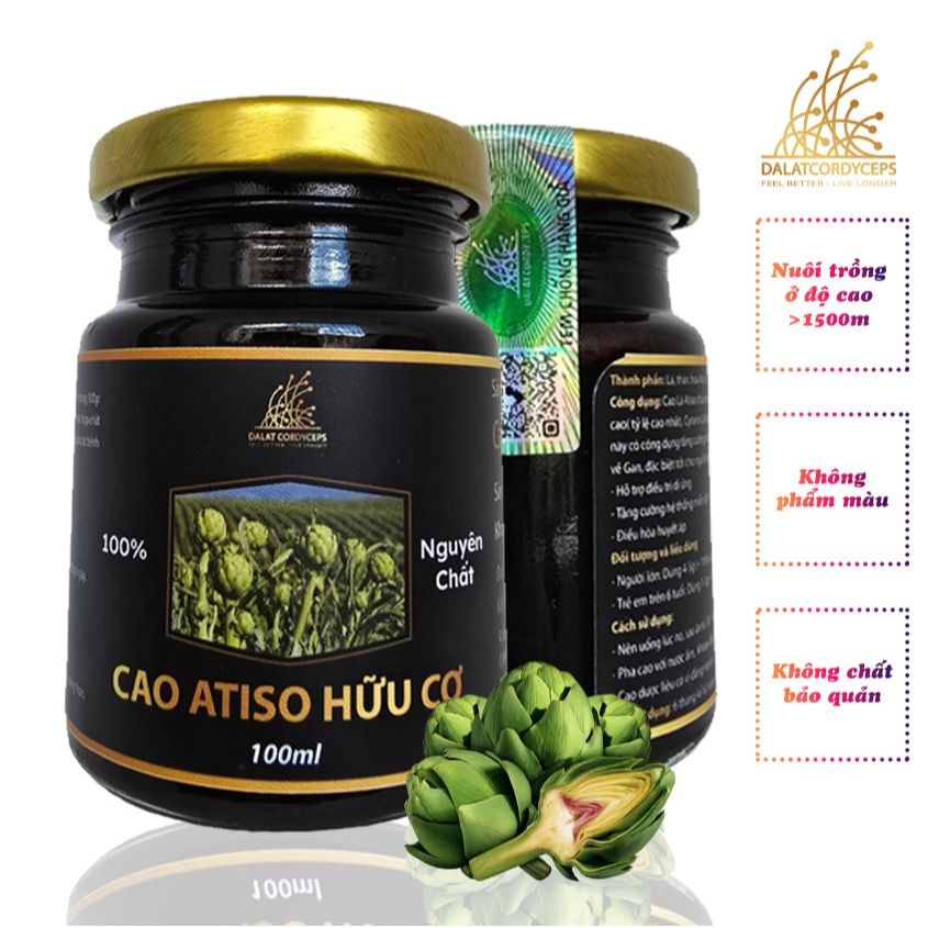 Cao Atiso hữu cơ đắng đậm - Dalat Cordyceps