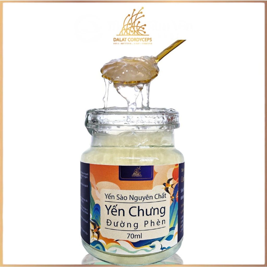 Yến sào chưng đường phèn - Dalat Cordyceps
