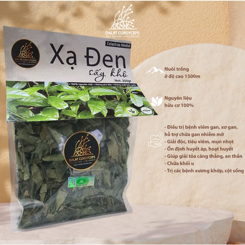 Trà xạ đen sấy khô - Dalat Cordyceps