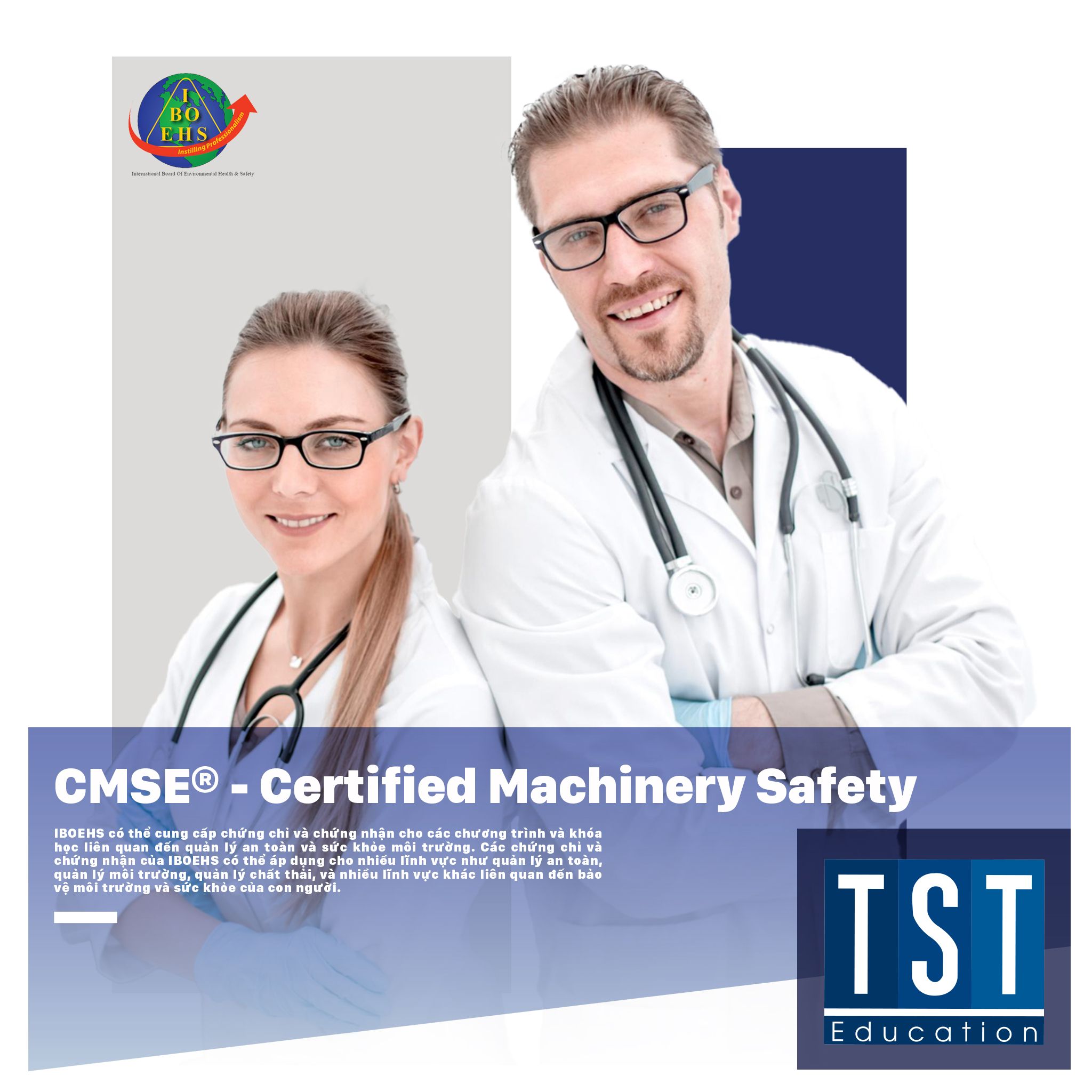  CMSE® - Certified Machinery Safety Expert(IBOEHS) 
