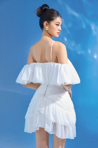  Rihana White Dress 