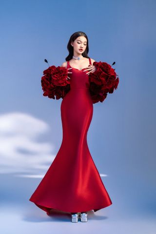  Hermeri Red Dress (Only Dress) 