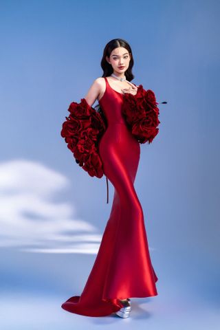  Hermeri Red Dress (Only Dress) 