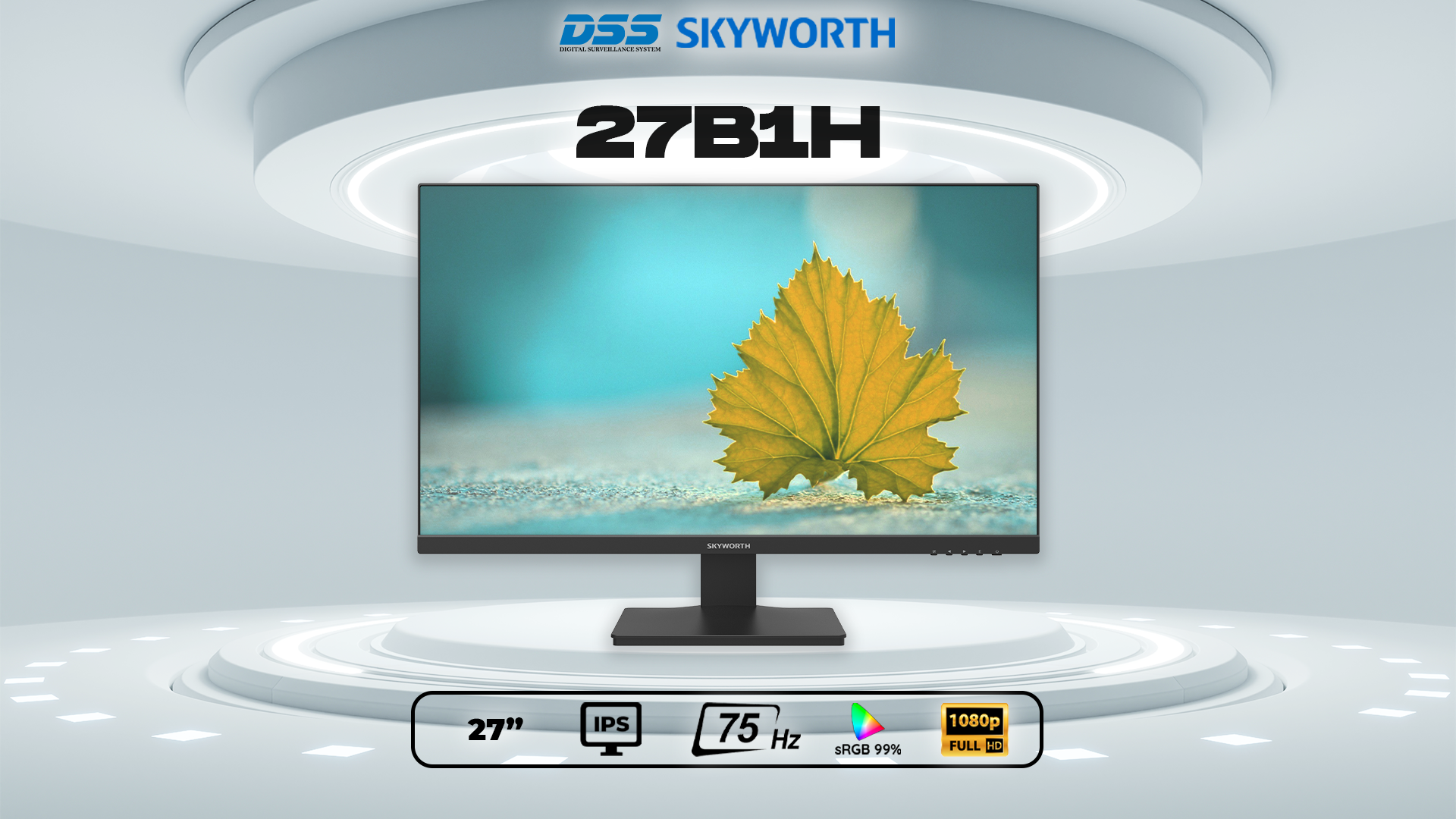 Màn hình máy tính 27B1H Skyworth 27 inch Full HD 75Hz VA