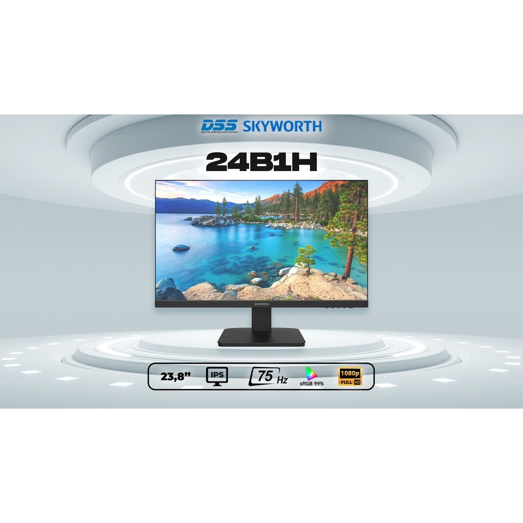 Màn hình máy tính 24B1H Skyworth 24 inch Full HD 75Hz IPS