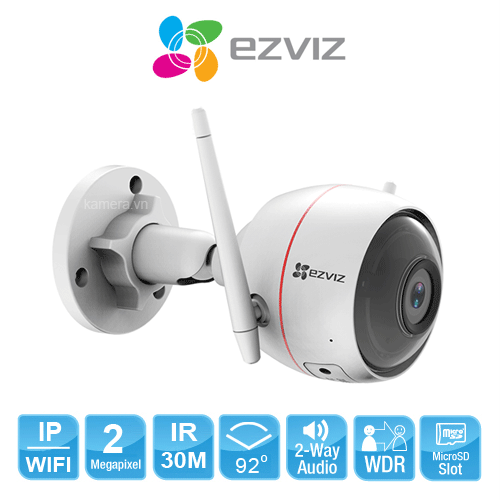 Camera IP WIFI EZVIZ C3WN (Không đèn và không còi)