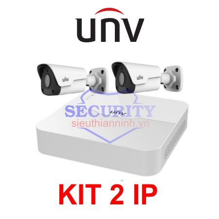 BỘ KIT UNV 2 CAMERA IP