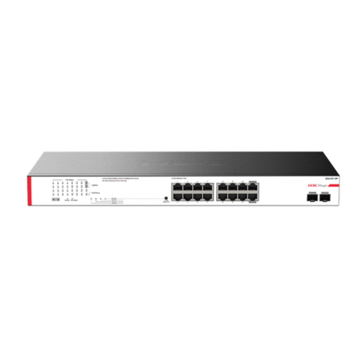 Full Gigabit Smart Hub H3C BS218F-HP (tích hợp PoE)