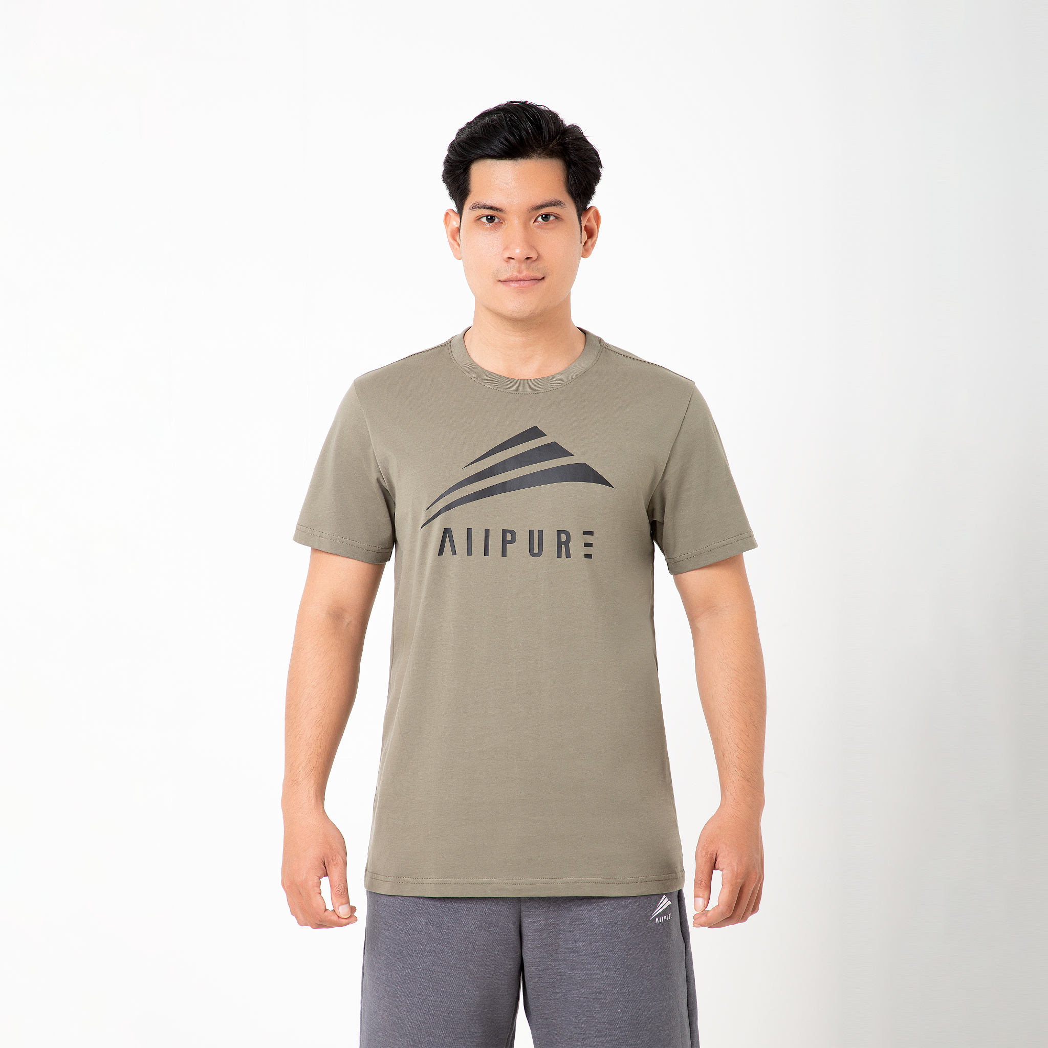 Áo thun nam cao cấp ALLPURE Classic T-Shirt - Brown