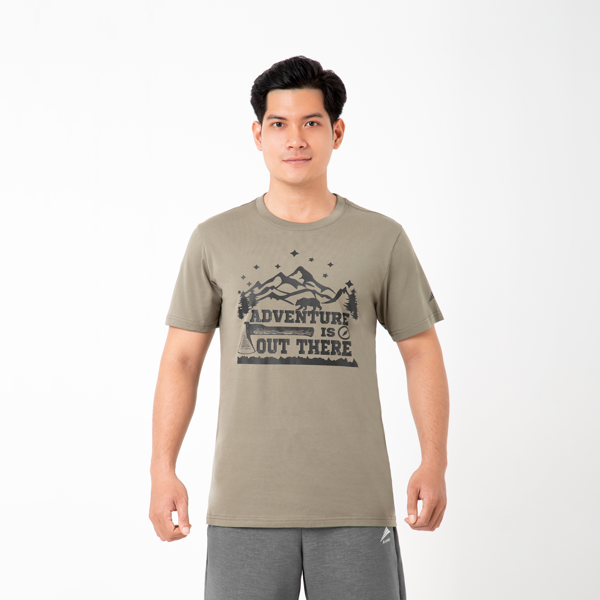 Áo thun nam thể thao ALLPURE Advanture T-Shirt - Black