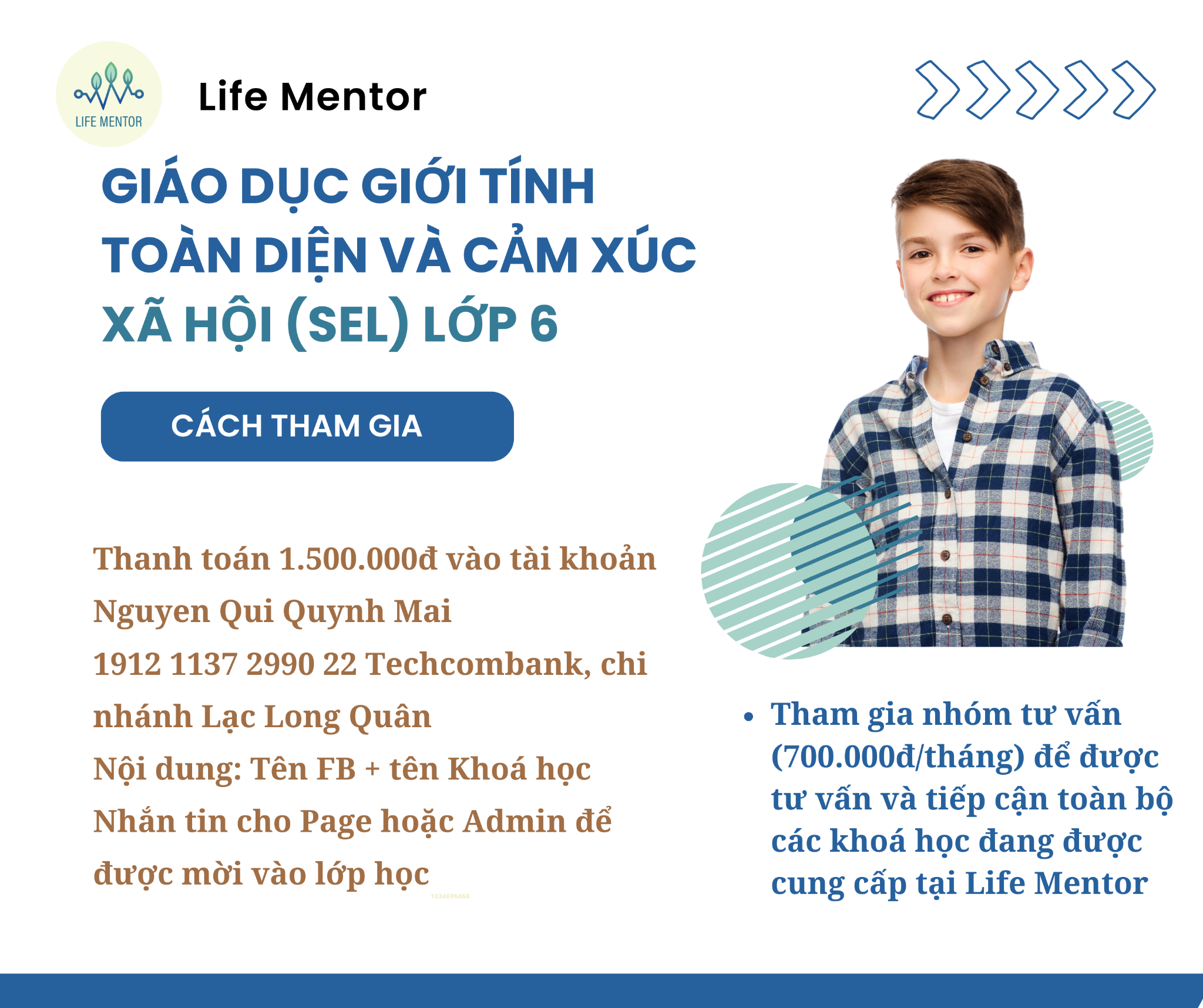 Giáo Dục Giới Tính Toàn Diện Và Cảm Xúc Xã Hội (SEL) - Lớp 6