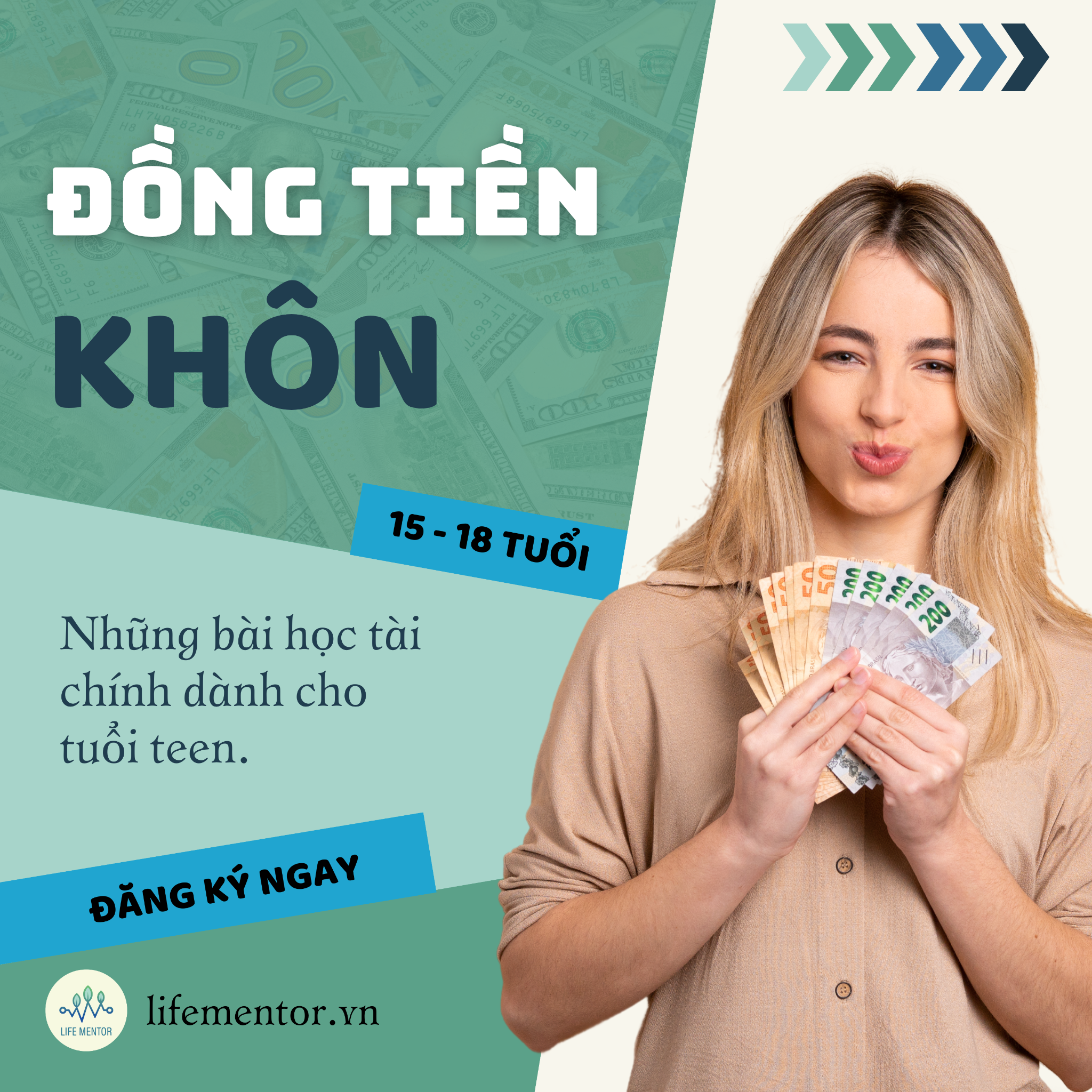Đồng Tiền Khôn (15 - 18 tuổi)