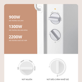  Máy sưởi thông minh Xiaomi Mi Smart Space Heater S 