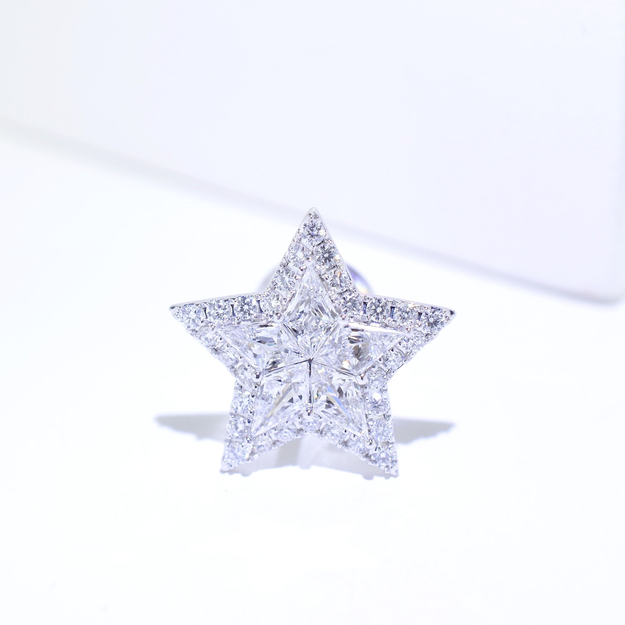  STAR DIAMOND EARRINGS 6011 ( BÔNG TAI NGÔI SAO GHÉP FULL KIM CƯƠNG 6011 ) 