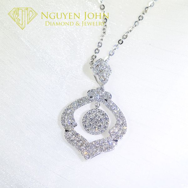  DIAMOND PENDANT 2401 ( MẶT DÂY FULL KIM CƯƠNG TẤM GHÉP 2401) 