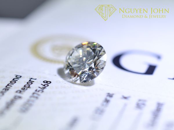  GIA DIAMOND 7.1MM (K/VS1) 5468 ( KIM CƯƠNG THIÊN NHIÊN GIA 7.1LI  K/VS1 5468) 