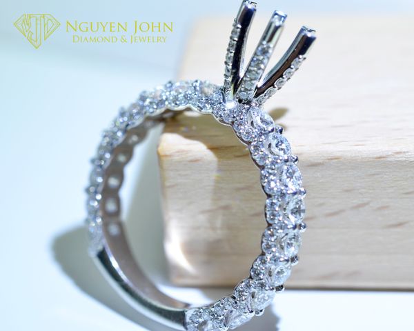  FEMALE DIAMOND RING 10209 6.2MM (NHẪN NỮ KIM CƯƠNG 10209 Ổ CHỦ 6.2LI) 