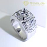  MALE DIAMOND RING 0411 6.0MM (NHẪN NAM KIM CƯƠNG 0411 Ổ CHỦ 6.0LI) 