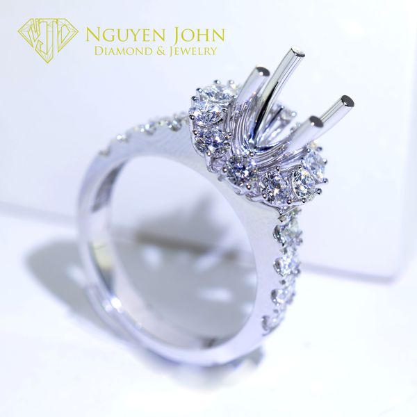  FEMALE DIAMOND RING HKN26 6.8MM (NHẪN NỮ KIM CƯƠNG HKN26 Ổ CHỦ 6.8LI) 