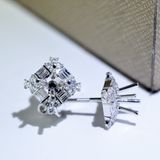  BAGUETTE DIAMOND EARRINGS 815 5.4MM (BÔNG TAI KIM CƯƠNG VUÔNG BAGUETTE 5.4LI) 