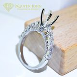  FEMALE DIAMOND RING 43029 6.6MM (NHẪN NỮ KIM CƯƠNG 43029 Ổ CHỦ 6.6LI) 