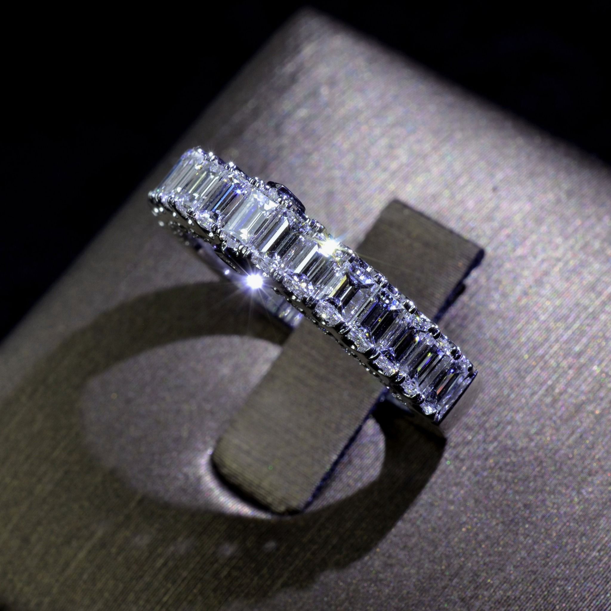  BAGUETTE CLASSIC DIAMOND RING (NHẪN NỮ KIM CƯƠNG KẾT BAGUETTE) 