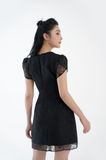  Váy mini ren đen 