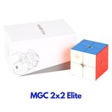  Rubik 2x2 MGC Elite - Đồ Chơi Trí Tuệ 2 Tầng Có Nam Châm Stickerless Không Viền - Zyo Rubik 