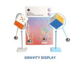  [Phụ Kiện Rubik] Đế Kê Trưng Bày Rubik Vòng Tròn Màu Xanh/ Trắng- Gravity Principle Cube Display Bracket- Zyo Rubik 