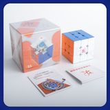  Rubik 3x3 Dayan Guhong Pro M Stickerless 2 Phiên Bản Lò Xo / Maglev và 3 Kích Thước Khác Nhau 54/55/56 mm - Rubic 3x3 có nam châm cao cấp - Zyo Rubiks 