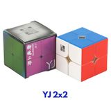  Rubik 2x2 YJ YuPo V2 M Stickerless ( Có Nam Châm ) - Đồ Chơi Rubik 2 Tầng YJ V2M - ZyO Rubik 