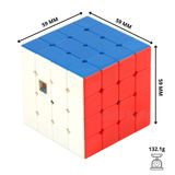  Rubik 4x4 MoYu MeiLong 4M M Series MoYu M MeiLong M Rubic 4 Tầng Nam Châm Stickerless - ZyO Rubik 