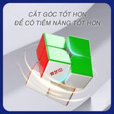  Rubik Qiyi M Pro 2x2 - Rubic 2x2 Có Nam Châm Cao Cấp 2024 - 2 Phiên Bản Magnetic và Ball-Core - Zyo Rubik 