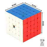  Rubik 5x5 - MoYu MeiLong 5M - M Series MoYu M MeiLong M Rubic 5 Tầng Nam Châm Stickerless - ZyO Rubik 