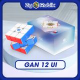  Rubik 3x3x3 GAN 12 UI Free Play Smart Cube- Rubic 3x3 Thông Minh Kết Nối Điện Thoại - Zyo Rubik 