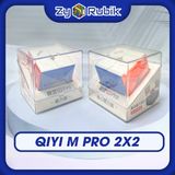  Rubik Qiyi M Pro 2x2 - Rubic 2x2 Có Nam Châm Cao Cấp 2024 - 2 Phiên Bản Magnetic và Ball-Core - Zyo Rubik 