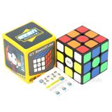  Rubik 3x3 Qiyi Sail W - Đồ Chơi Rubik 3 Tầng Qiyi Sail W (Màu Đen/ Trắng) - ZyO Rubik 