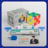  Rubik 3x3 Moyu HuaMeng YS3M Hoa Mộng phiên bản Magnetic/ Maglev/ Ballcore / Ball-Core UV / 20-Magnet Ball Core UV - Zyo Rubik 