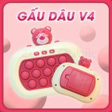  [ Đồ Chơi Trí Tuệ]- Đồ chơi Pop it thế hệ mới - máy điện tử chơi game Pop it giải trí theo đèn nhạc với nhiều cấp độ 