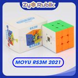  Rubik 3x3 RS3M 2021 Maglev - Rubik Nam Châm Stickerless - ZyO Rubik 