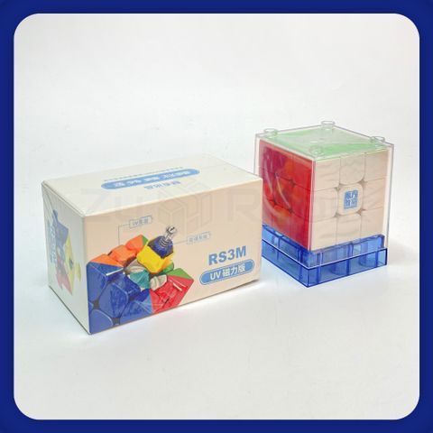  [ Phiên Bản Mới] Rubik 3x3x3 Moyu Rs3m 2020 UV- Rubic 3 Tầng Phủ Lớp UV Chống Bám Vân Tay- Zyo Rubik 